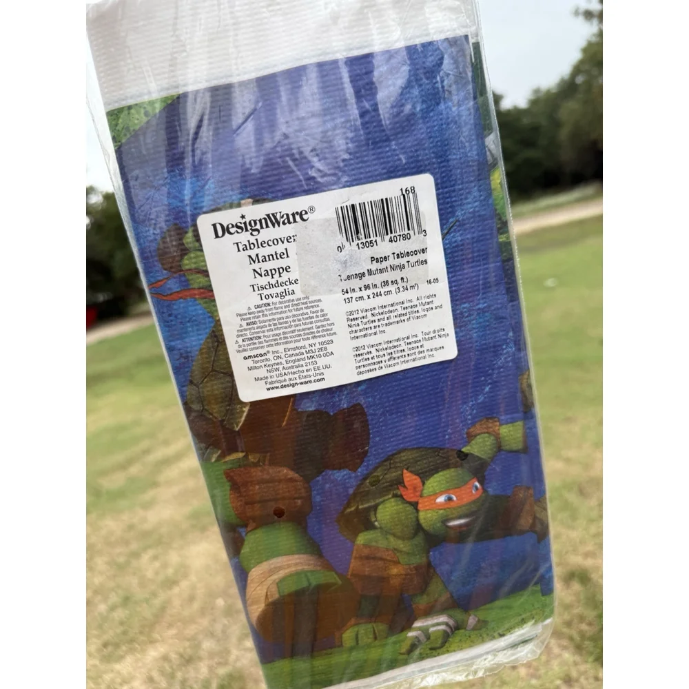 New 2012 Teenage Mutant Ninja Turtles paper table cover 54
